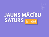 Uzdevumi.lv mācību satura jaunumi janvārī (2026)